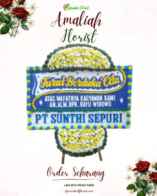 Papan Bunga Duka di Kedungpring